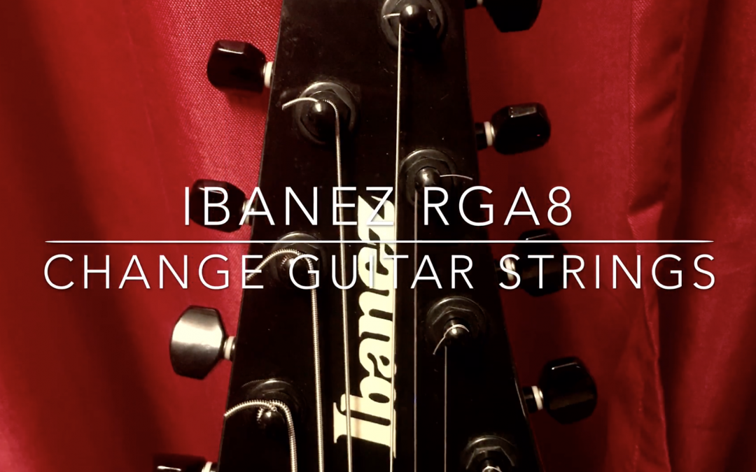 Change guitar 8 strings